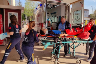 Bursa'da motosiklet kazası!