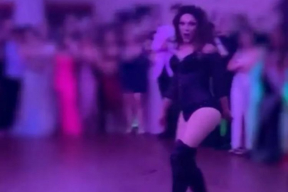 Lise mezuniyetindeki 'drag queen' performansı tepkilere neden oldu!