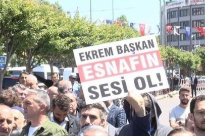 Özel Halk Otobüsü sahiplerinden İBB önünde eylem