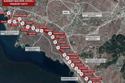İBB'nin Üsküdar-Kadıköy-Maltepe Tramvay Hattı projesi onaylandı
