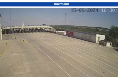 Kapıkule Sınır Kapısında canlı yayın başladı