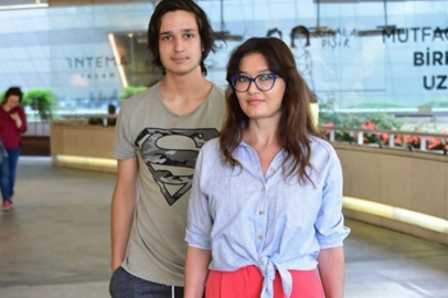 Nurgül Yeşilçay oğlu ile reklam filmi çekti