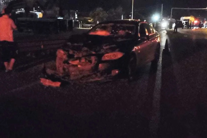 Malatya'da otomobil ile motosiklet çarpıştı: 1 ölü 2 yaralı