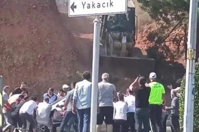 Aydos Ormanı'ndaki yangın için vatandaşlar seferber oldu