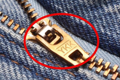 Fermuarların üzerinde bulunan "YKK" ifadesi bakın ne anlama geliyormuş