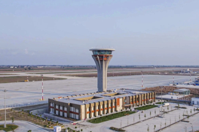 Mersin'de Çukurova Uluslararası Havalimanı'na ilk uçak indi