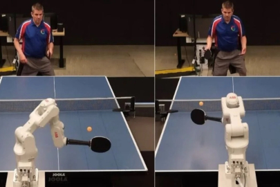 İnsanları yenebilir mi: Google, masa tenisi oynayan robot üretti