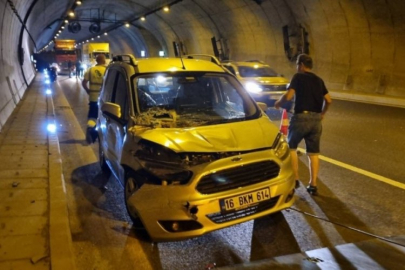 Orhangazi tünelinde faciadan dönüldü!