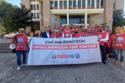 Bursa'da EĞİTİM-İŞ'ten okul müdürüne tepki: Derhal görevden alınmalıdır!