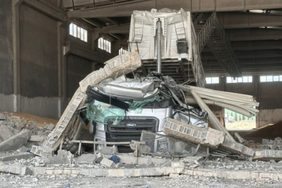 Tırın damperini açık unutan şoför, feci şekilde can verdi