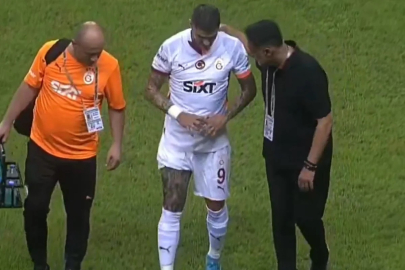 Galatasaray'da Mauro Icardi sakatlandı