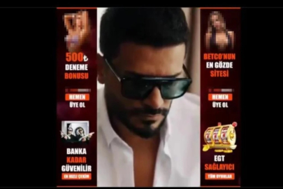 Bahis sayfasından Engin Polat reklamı
