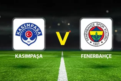 Fenerbahçe, Kasımpaşa deplasmanında üç puanı aldı