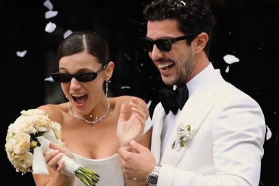 Pınar Deniz ve Kaan Yıldırım evlendi