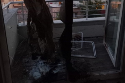 Balıkesir Bandırma'da doğalgaz patlaması, 1 yaralı