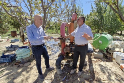 Kuyulardan tuzlu su çıkması çiftçileri tedirgin etti