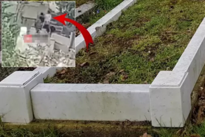 Güpegündüz mezarlıkta cinsel ilişkiye girdiler