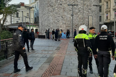 Galata Kulesi'nden atlayarak intihar etti