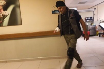 Bursa'da spiral makinesi ile elini kesti