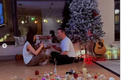 Hazal Subaşı ile Oğuzhan Koç yeni yıla beraber girdi