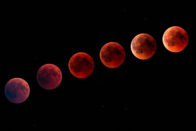 2025'te 'kanlı' ayları, tutulmaları ve meteor yağmurlarını ne zaman göreceğiz?