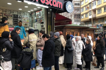 Bursa'da tandırda börek yoğun ilgi gördü!