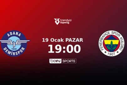 Adana Demirspor - Fenerbahçe - CANLI SKOR