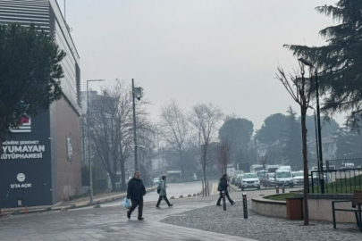 Bursa'da yoğun sis etkili oldu!