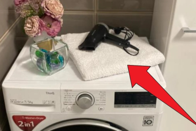 Makinenin üzerine sakın bunları koymayın!