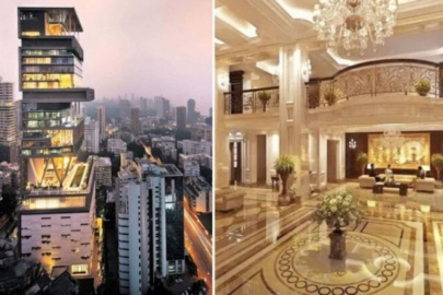 27 katlı bu yapı plaza değil, bir kişinin evi: Dünyanın en pahalısı, içinde...