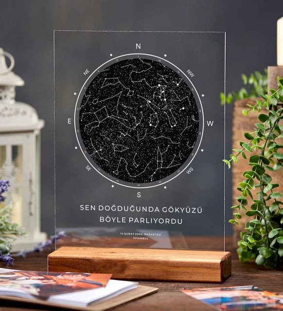 Yıldız Haritası veya Gökyüzü Tablosu