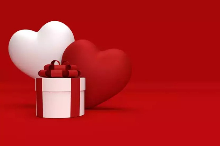 Üç tane Aziz Valentine