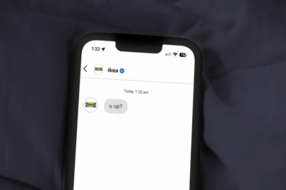 IKEA'dan gece yarısı flörtöz mesaj: Uyudun mu?