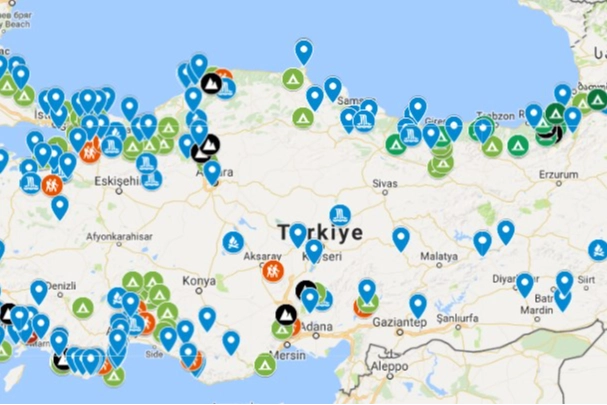 Türkiye'deki En İyi Kamp Yerleri