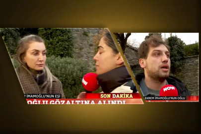 İmamoğlu'nun eşi ve oğlundan ilk açıklama!