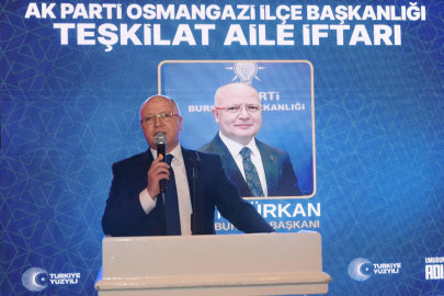 AK Parti Osmangazi Teşkilatı Aile İftarında Buluştu