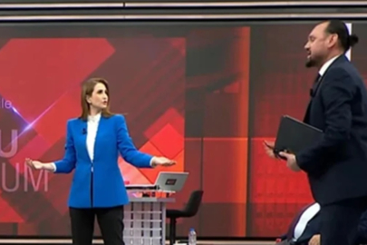 TV100'de gergin anlar: Ferhat Murat'la tartışan Can Özçelik programı terk etti