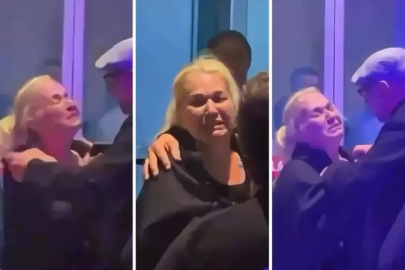 Volkan Konak'ın eşi hastane önünde fenalaştı