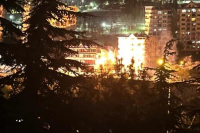 Ankara'da elektrik direklerinde patlamalar yaşandı