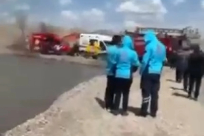 Kayseri'de kum ocağında çalışırken nehre düşen genç kayboldu