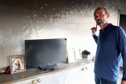 Müteahhide kızınca evini ateşe verdi!