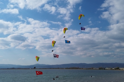 İznik Gölü Üzerinde Muhteşem Görüntüler