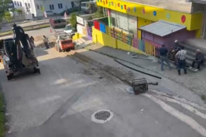 Bursa'da anaokulu önünde doğalgaz paniği! Yürekler ağza geldi...