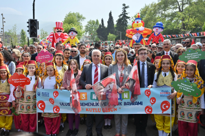 Bursa Büyükşehir’den 23 Nisan’a coşkulu kutlama