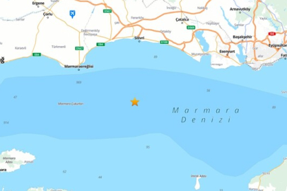 Silivri'de 3.9 büyüklüğünde deprem