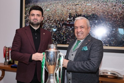 Başkan Şadi Özdemir'den Bursaspor'a destek: Her zaman yanınızdayız