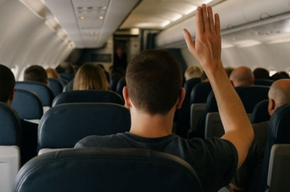 Piyango uçakta vurdu: El kaldırıp 115 bin TL'yi kaptı