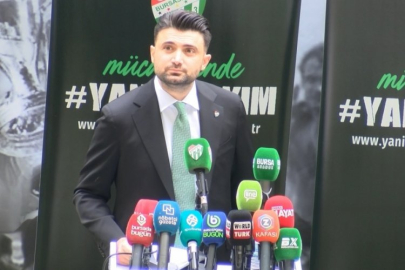 Bursaspor Başkanı Enes Çelik'ten taraftara "winner" mesajı!