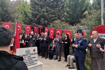 Şehit Binbaşı Ercüment Türkmen dualarla anıldı