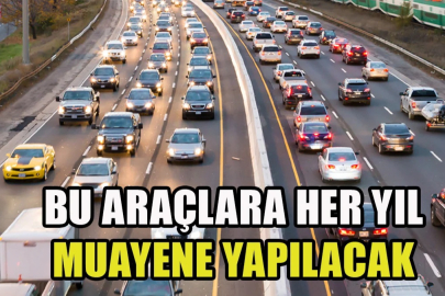 Araç sahiplerini ilgilendiriyor: O araçlar için yeni zorunluluk geliyor! Her yıl muayene yapılması gerekecek